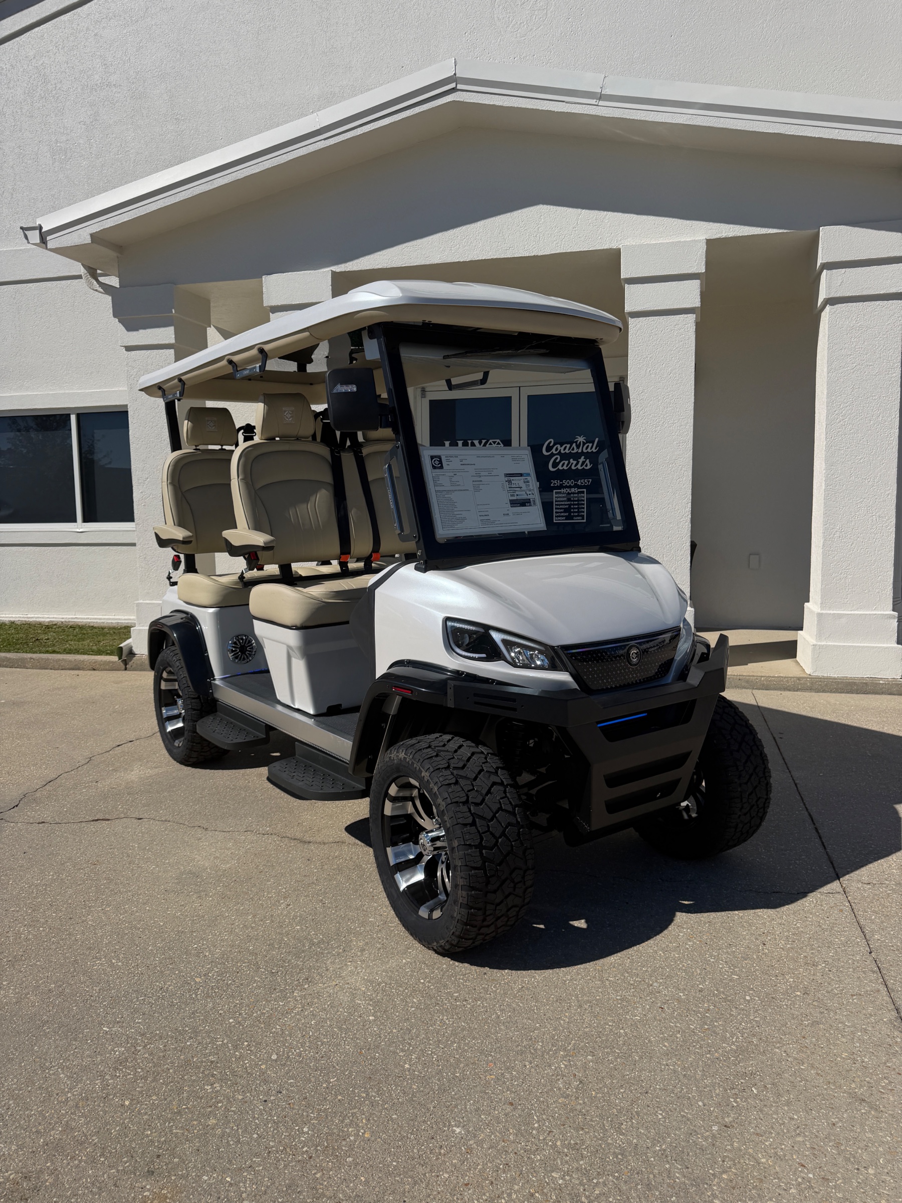 Conquest S40F Pearl White